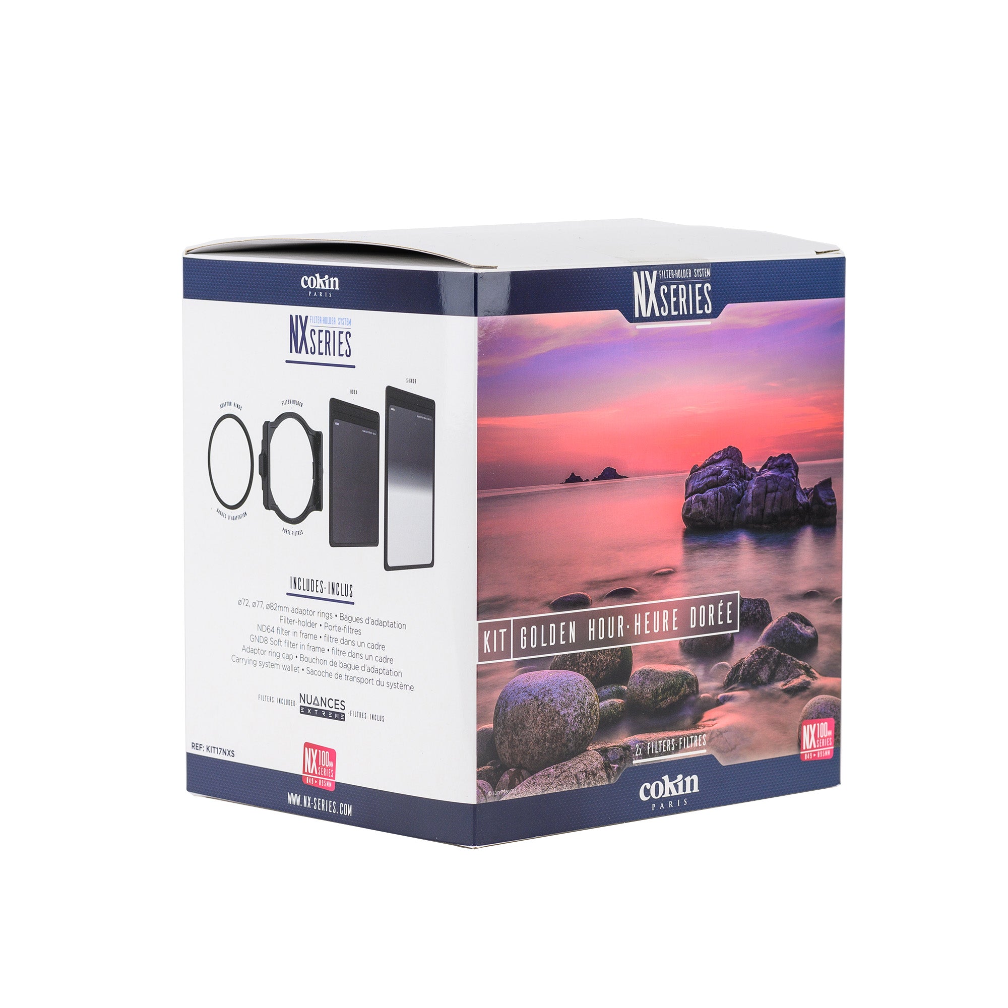 COKIN NX-Series Duo Pack 2 Cadres De Filtre 100x143,5mm - Aluminium Pour Filtres Dégradés