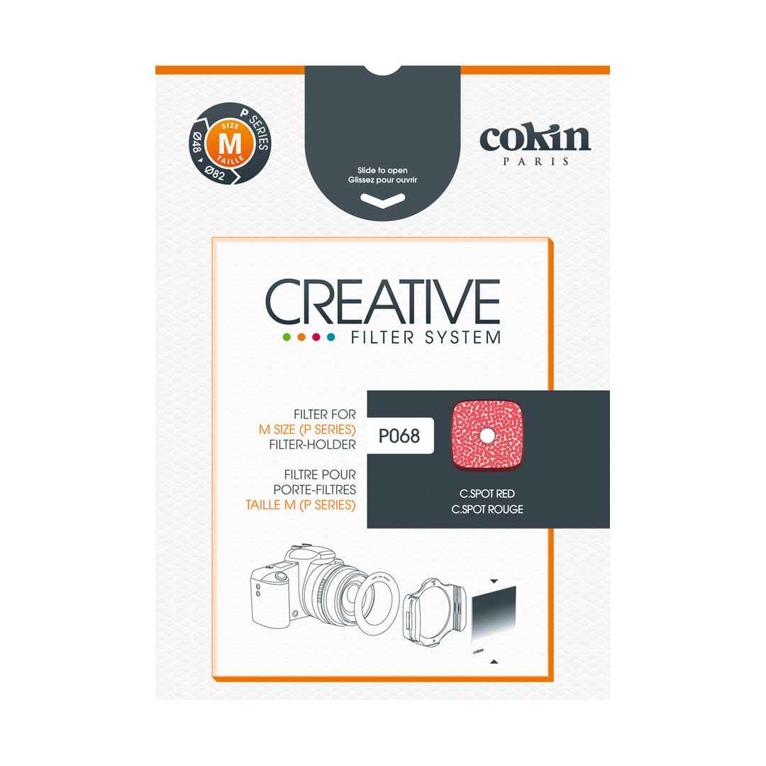 こきん Cokin Red Center Spot (P068) – Cokin Filters