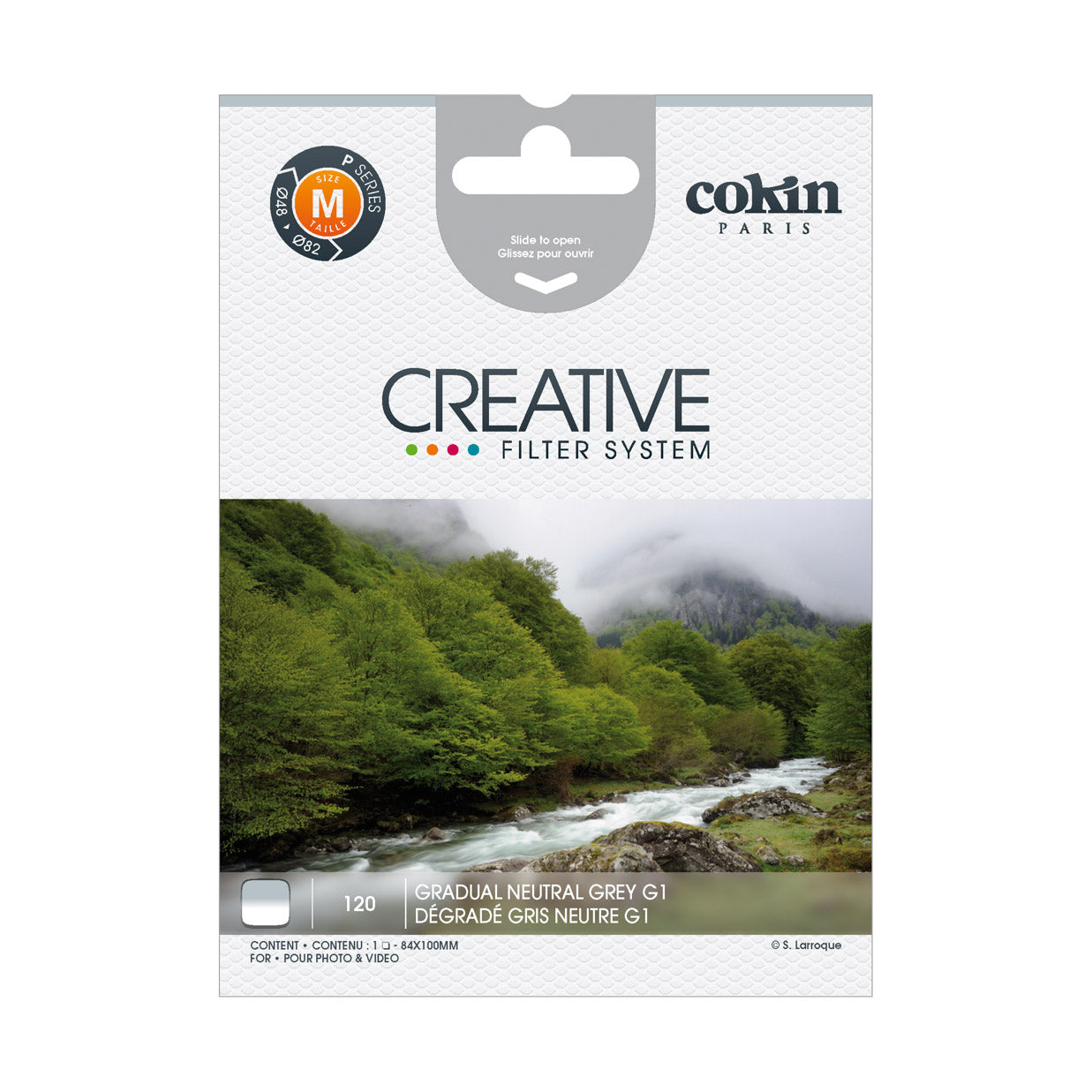 Filtre Gris Dégradé ND2 Compatible Cokin P120 - 94,5x83 Mm - Pour Photo Paysage, Lever/coucher De Soleil - 11