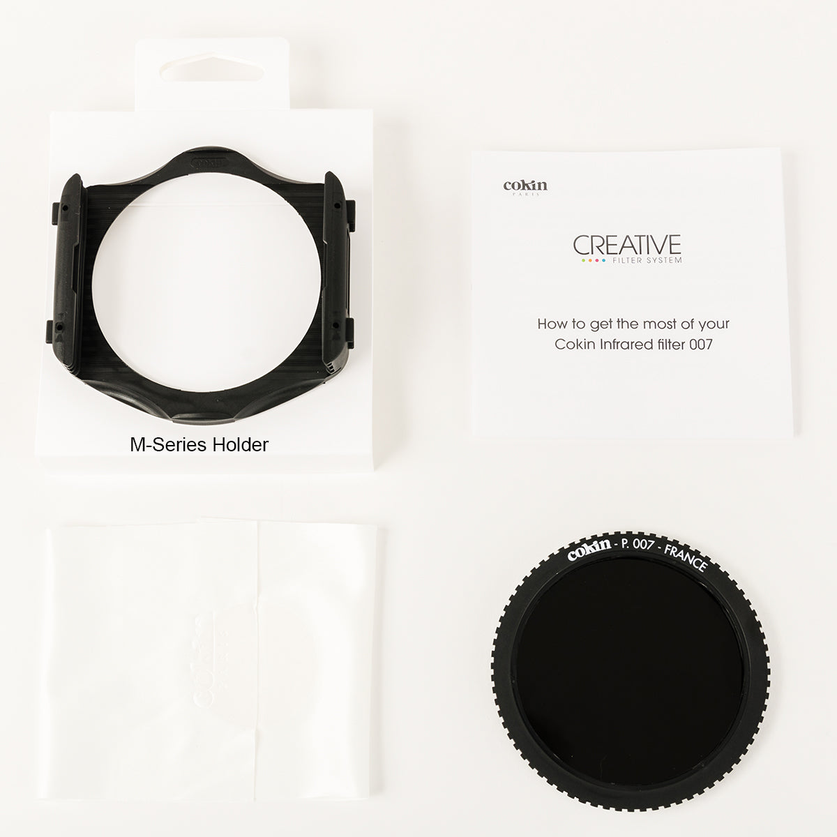 Cokin Kit Infrarossi Creative H1H0-27 – Portafiltri Taglia M E Filtro P007 Per Fotografia IR, 84mm