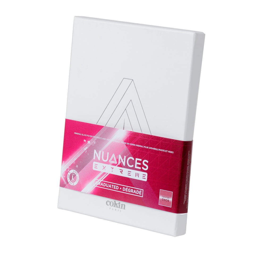 COKIN NUANCES Extreme Grauverlaufsfilter ND8 – 3 Blenden, Gehärtetes Glas, Für Die P-Serie